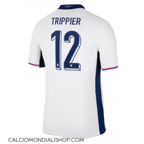 Maglie da calcio Inghilterra Kieran Trippier #12 Prima Maglia Europei 2024 Manica Corta